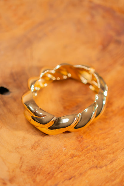 Armreif Curvy, gold