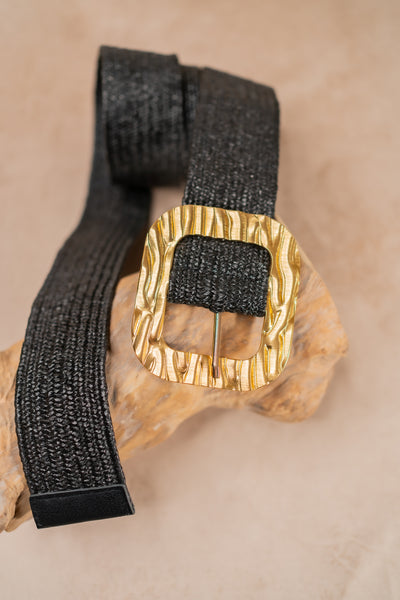 Stretchgürtel, Schwarz