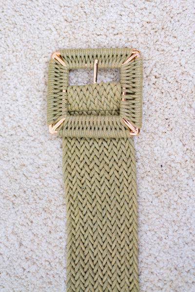 Gürtel Belen in Khaki