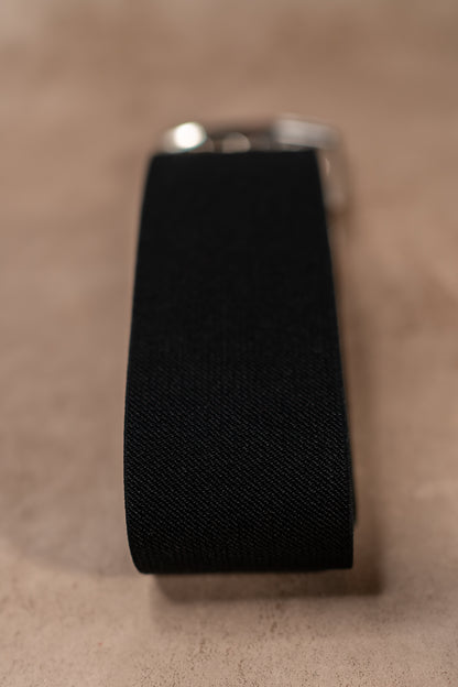 Stretchgürtel Classic Chic in Schwarz