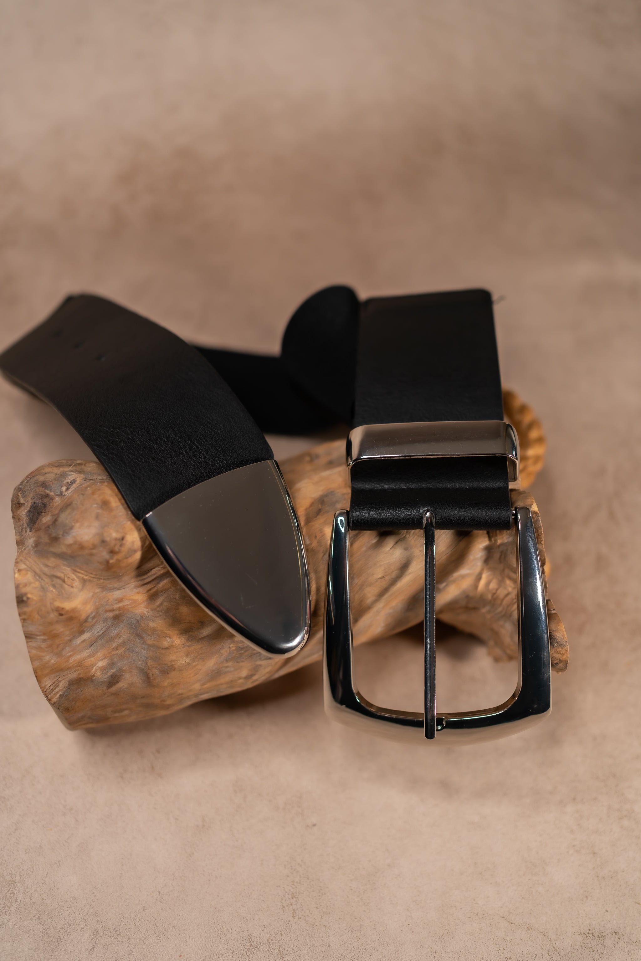 Stretchgürtel Classic Chic in Schwarz
