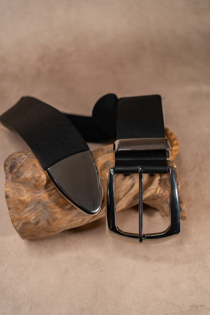 Stretchgürtel Classic Chic in Schwarz