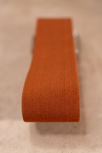 Stretchgürtel Classic Chic in Braun