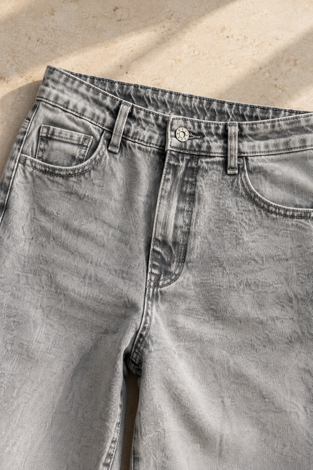Jeans Straight Leg - Vintage grey