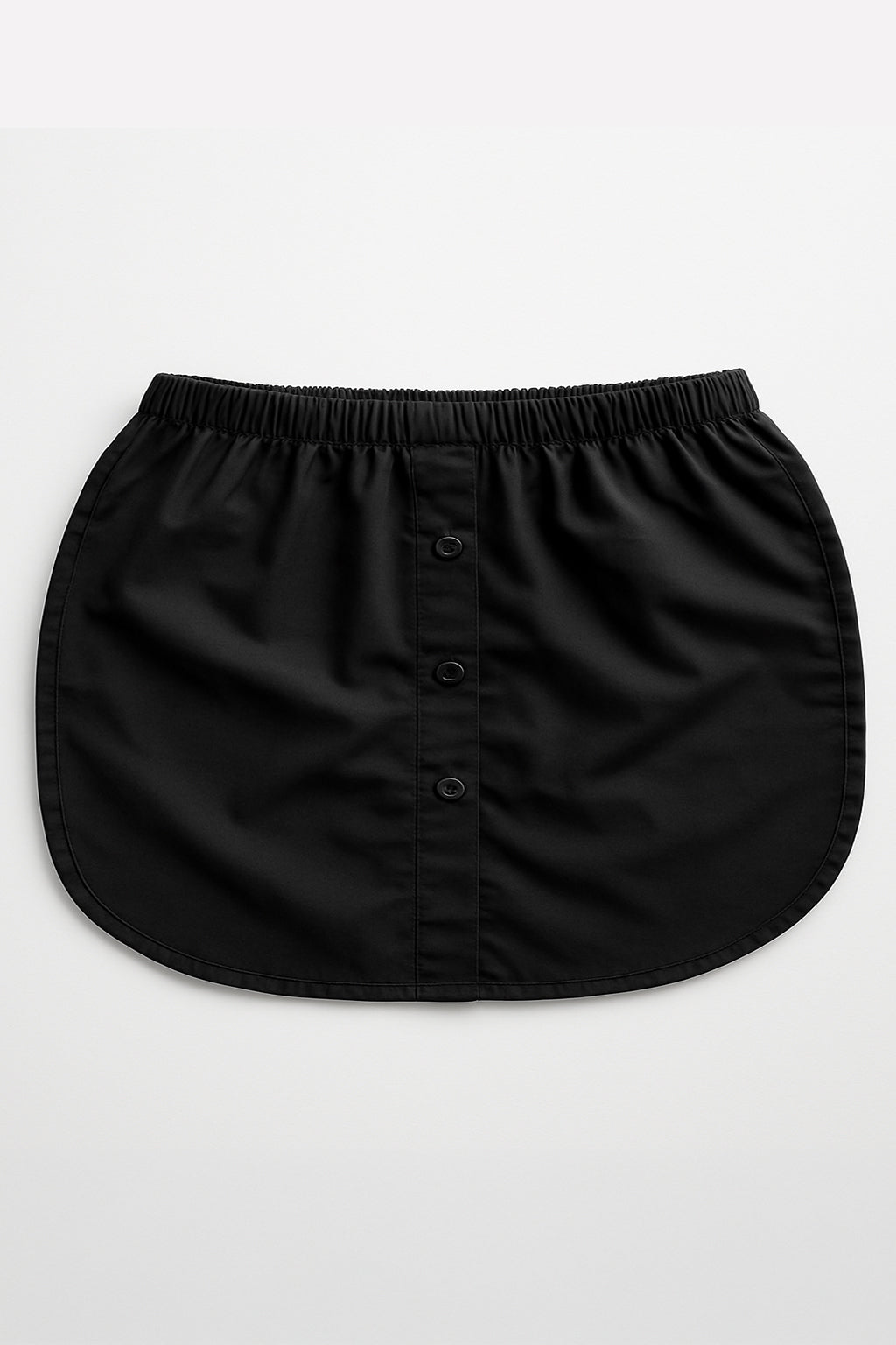 Blusenverlängerung, schwarz