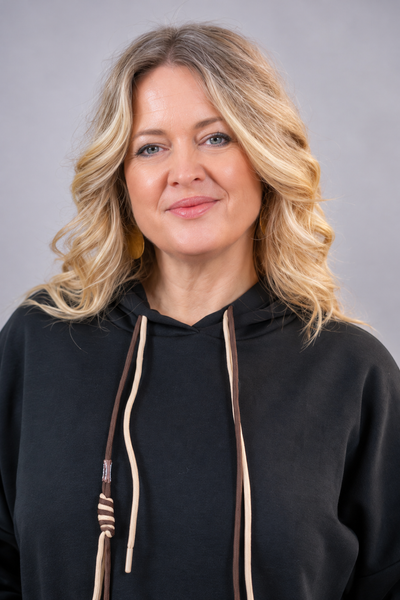 Kapuzenpullover mit asymmetrischem Schnitt, schwarz