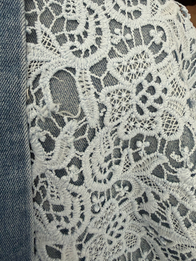 2. Wahl Wide Leg Jeans mit Spitzen Front