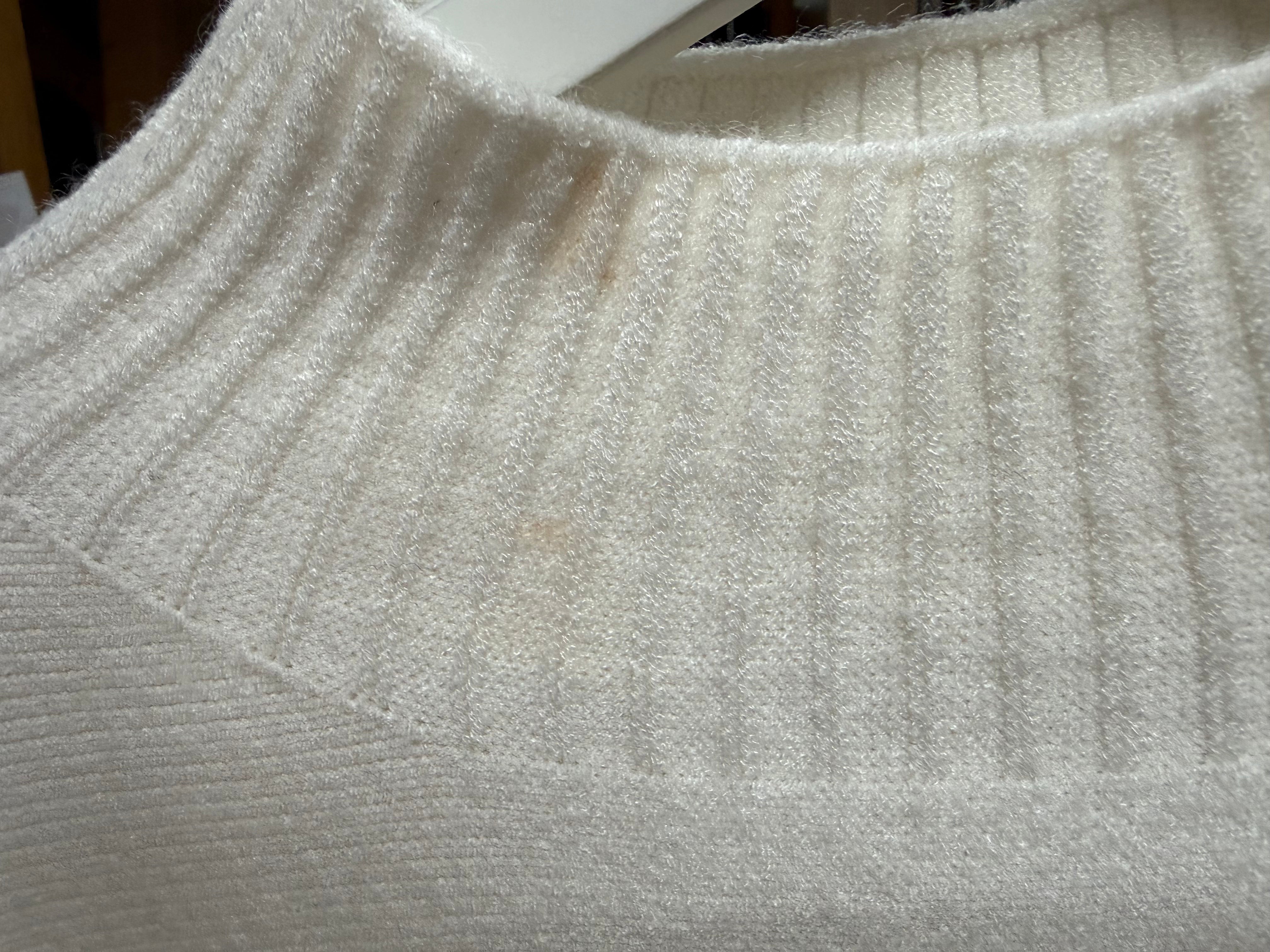 Feinstrickpullover mit Stehkragen, creme 2.Wahl