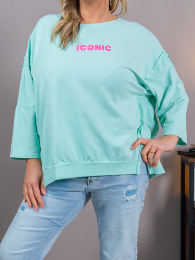 Oversize Sweatshirt ICONIC, mint