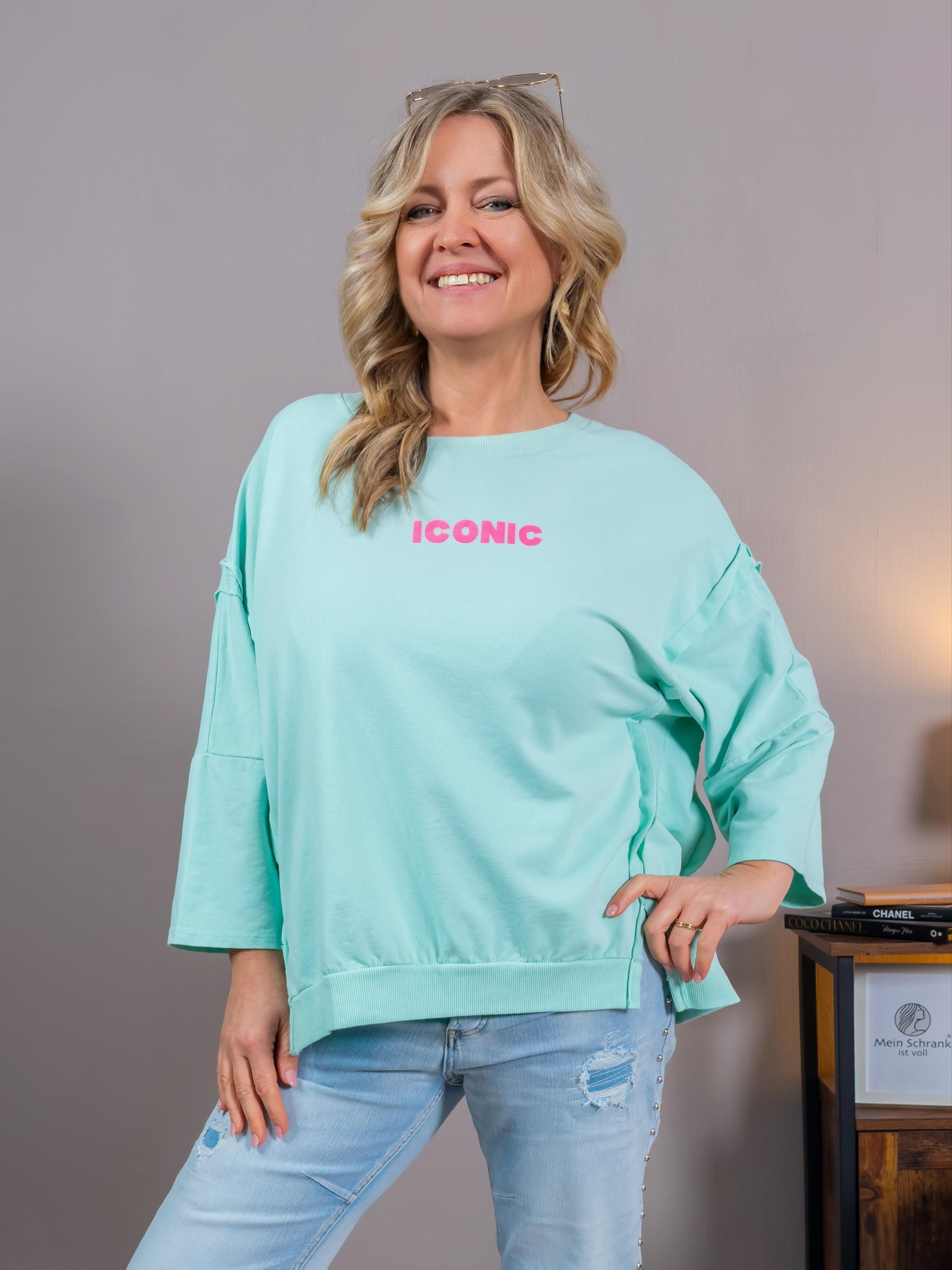 Oversize Sweatshirt ICONIC, mint