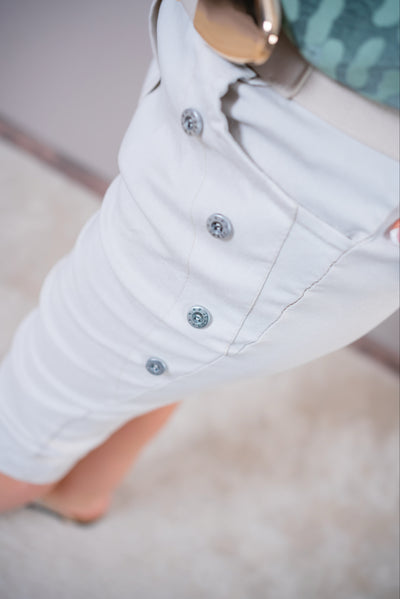 Bermuda-Shorts, beige