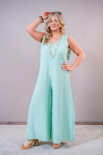 Jumpsuit, mintgrün