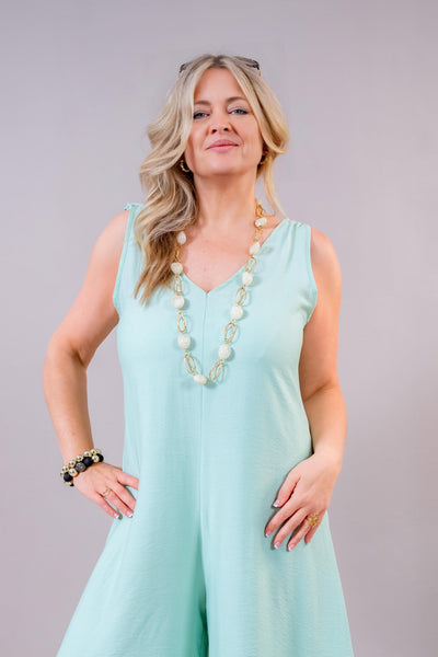 Jumpsuit, mintgrün