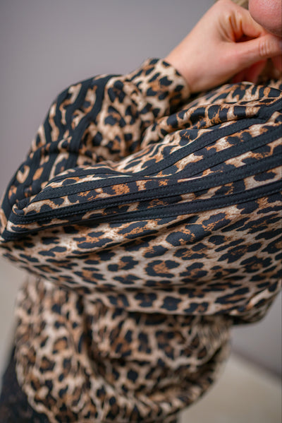 Lässiges Sweatshirt mit Streifen, leo