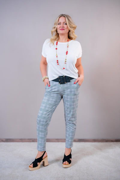 Basic Oversize T-Shirt, weiß