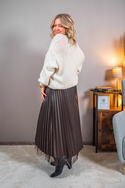 Strickpullover, creme