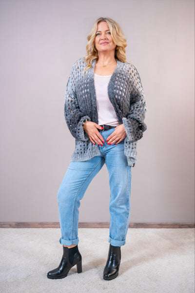 Strickjacke "Grey Harmony"