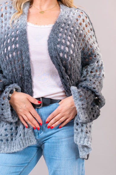 Strickjacke "Grey Harmony"