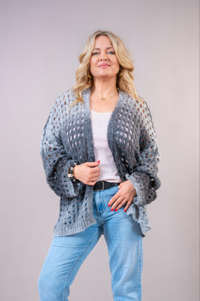 Strickjacke "Grey Harmony"