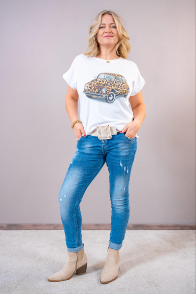 T-Shirt "Leo Roadtrip"