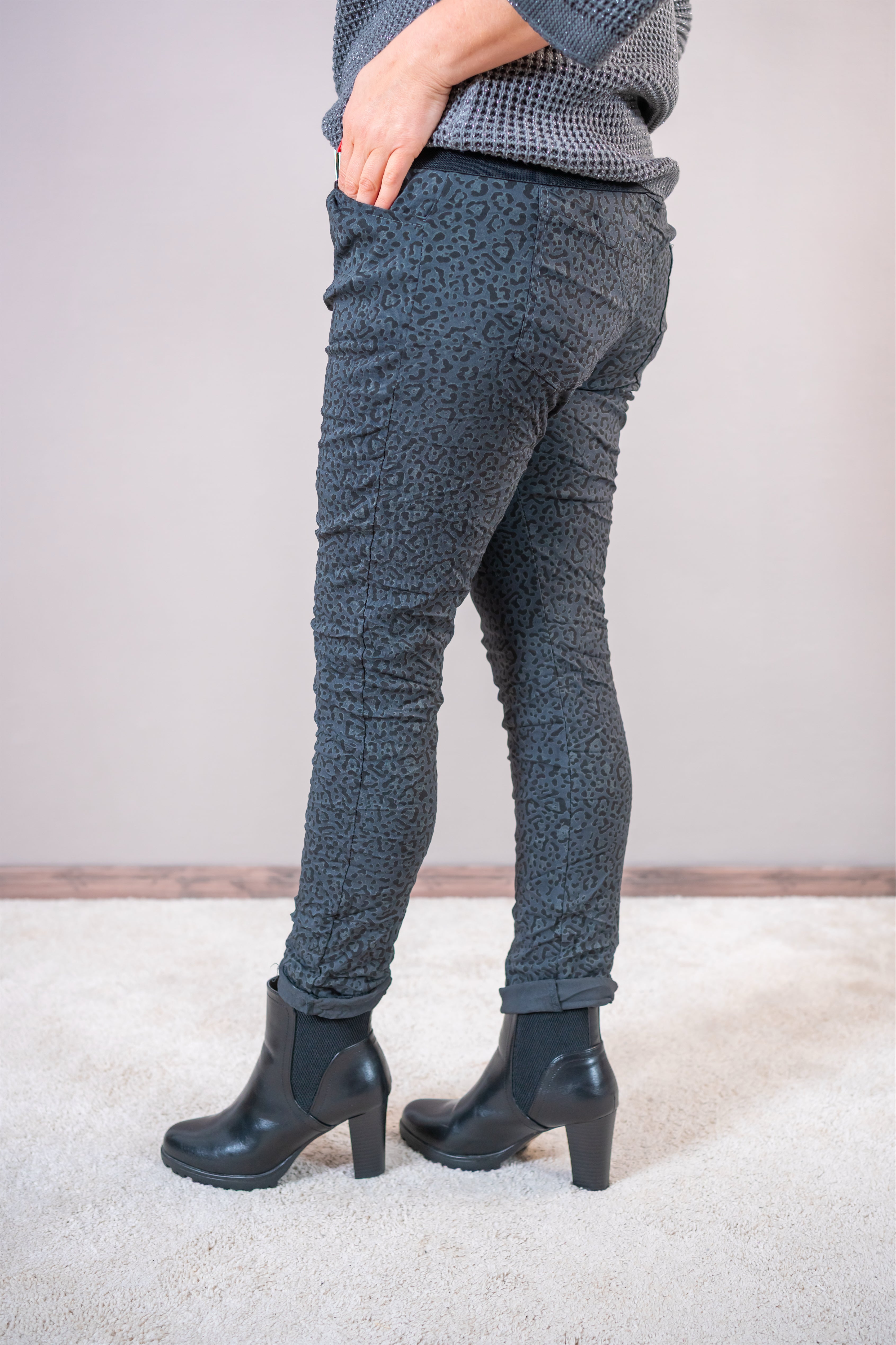 Leo Stretchhose "Urban Style", anthrazit
