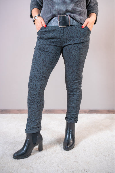 Leo Stretchhose "Urban Style", anthrazit