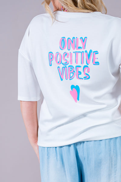 Weiches Shirt mit Print, cremeweiß