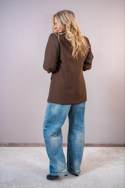 Blazer, schokobraun