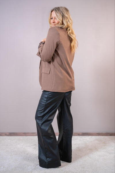 Eleganter Blazer, taupe