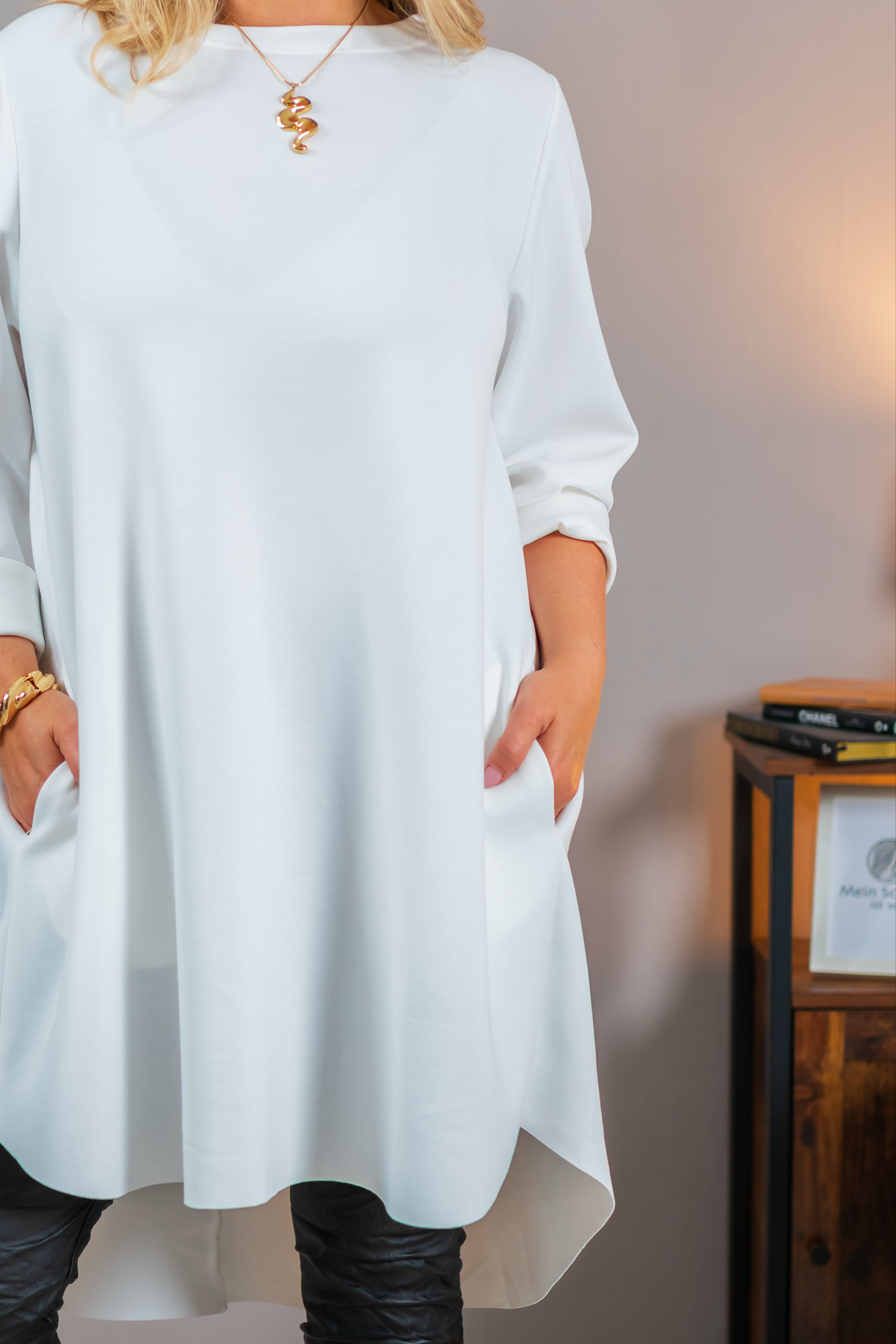 Oversize Tunika, off-white