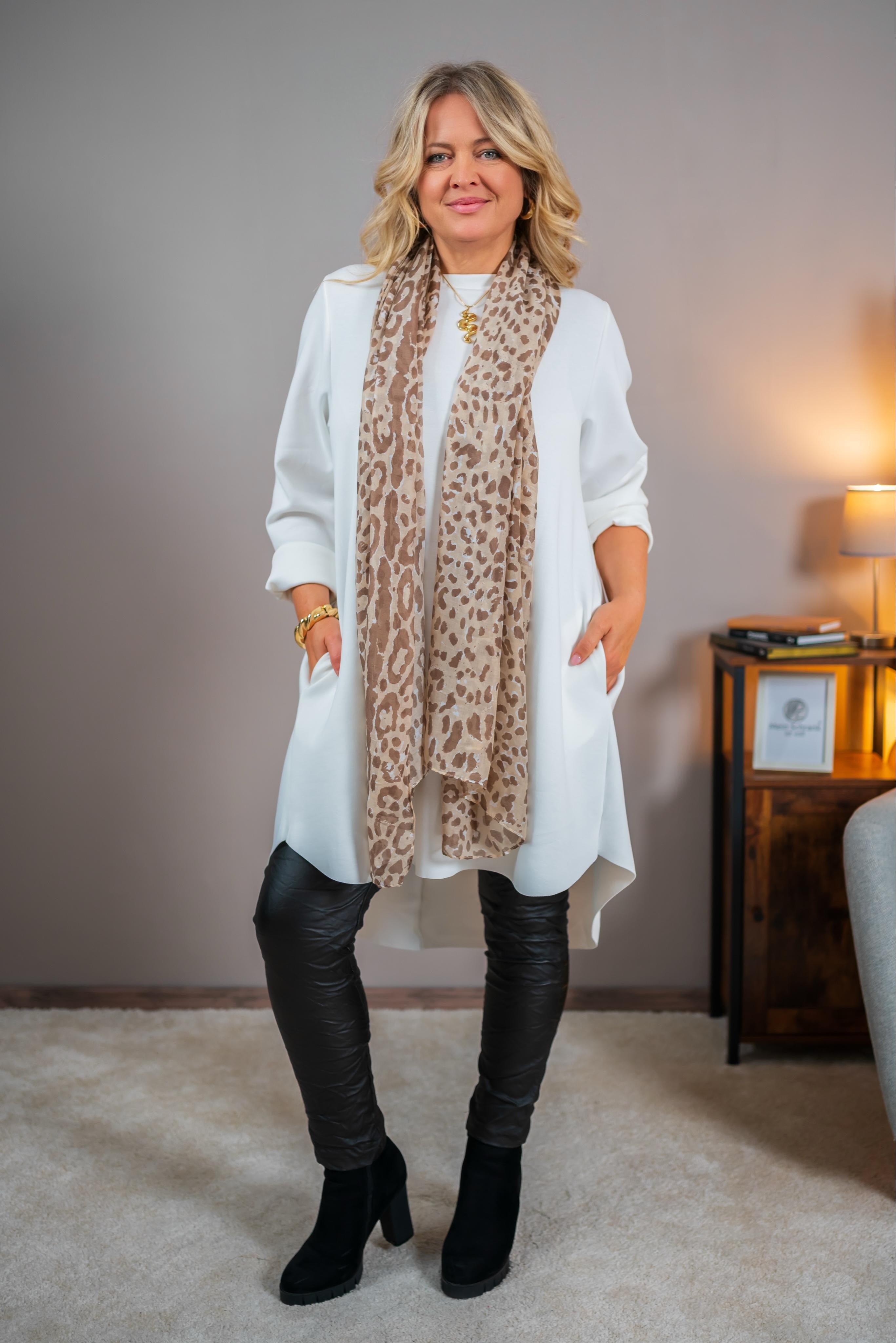 Oversize Tunika, off-white