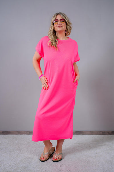 Shirt-Kleid, pink