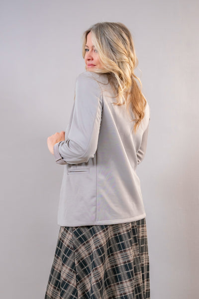 Stylischer Jogg-Blazer, taupe