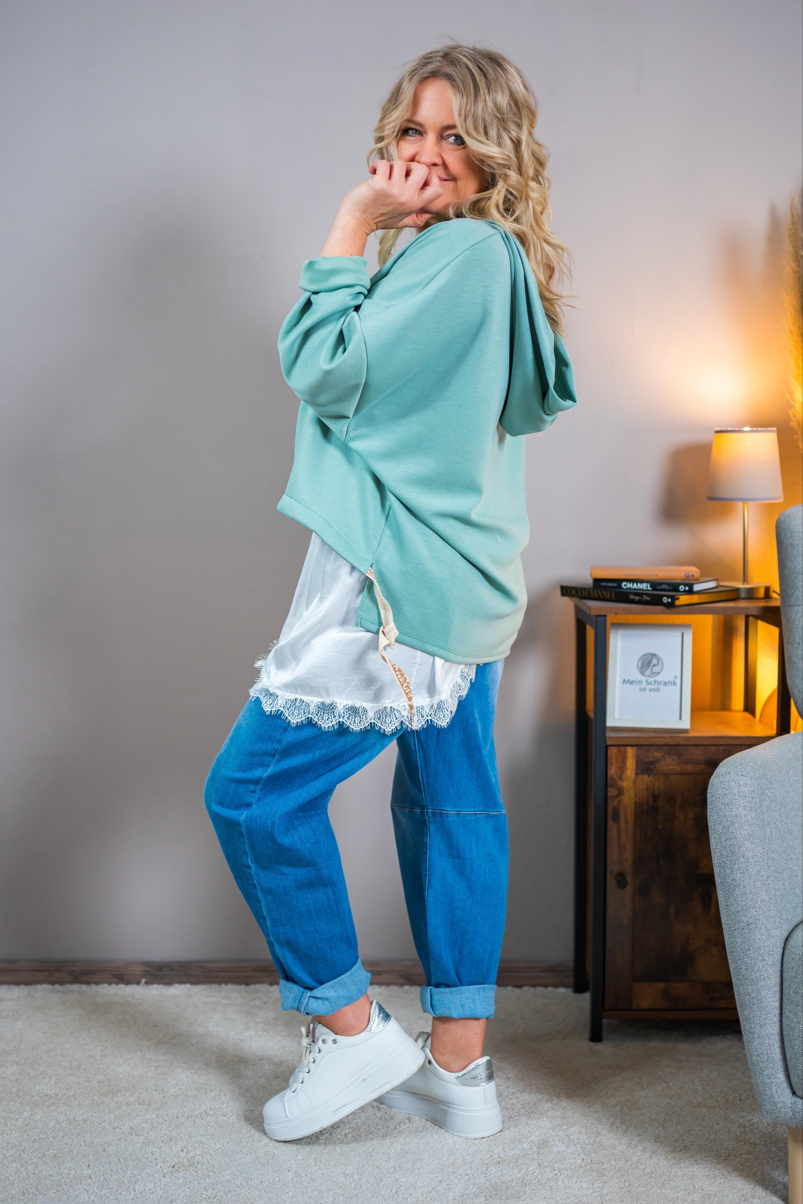 Relaxed Fit Jeans mit leichter Waschung