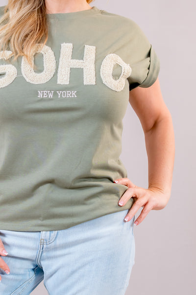 T-Shirt "SOHO", khaki