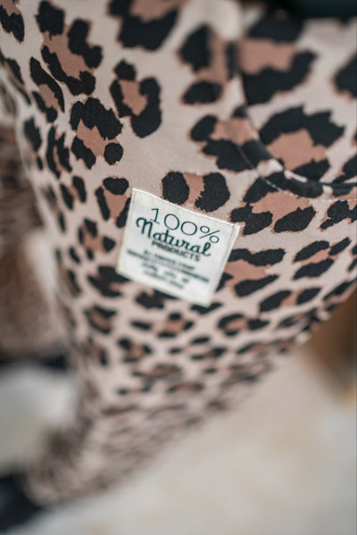 Leopardenprint-Hose mit Stretch
