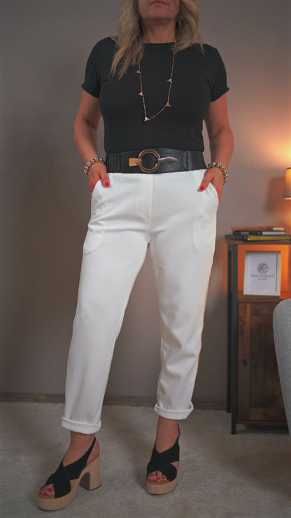 Hose in Off-White