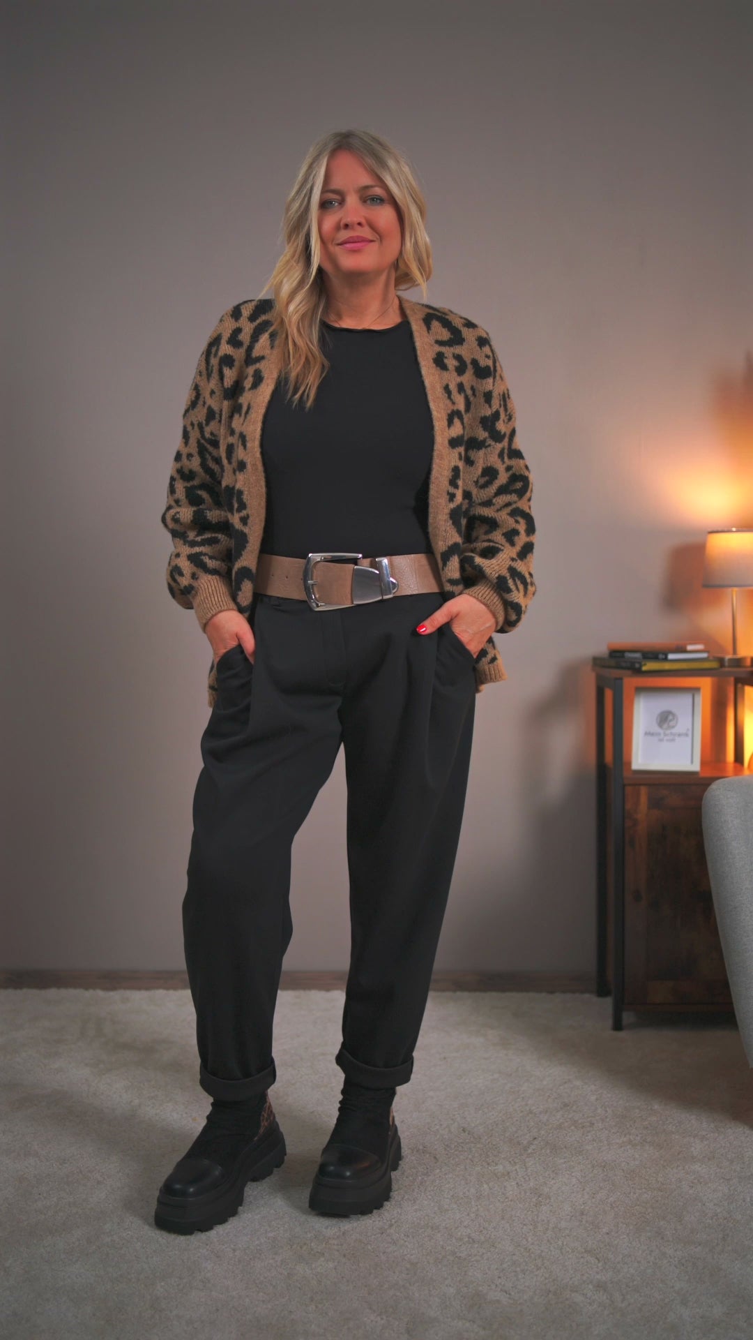Video laden: Jerseyhose, schwarz