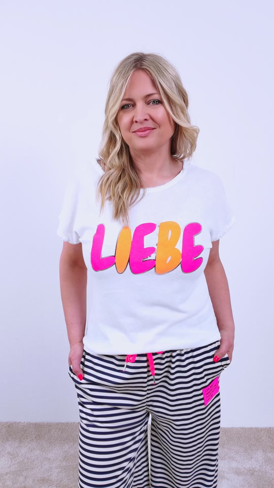 T-Shirt, weiß